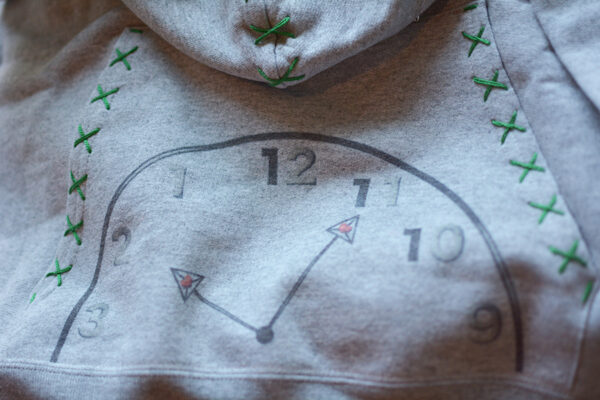 "Centering Please Hold" Hoodie - Image 3