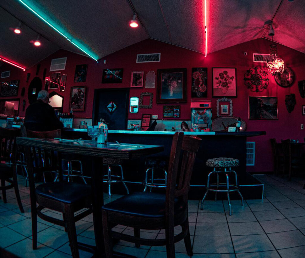 Artwork by Joe Rabcow featuring TV head characters, analog textures, and layered street-inspired visuals exploring identity, nostalgia, and media.